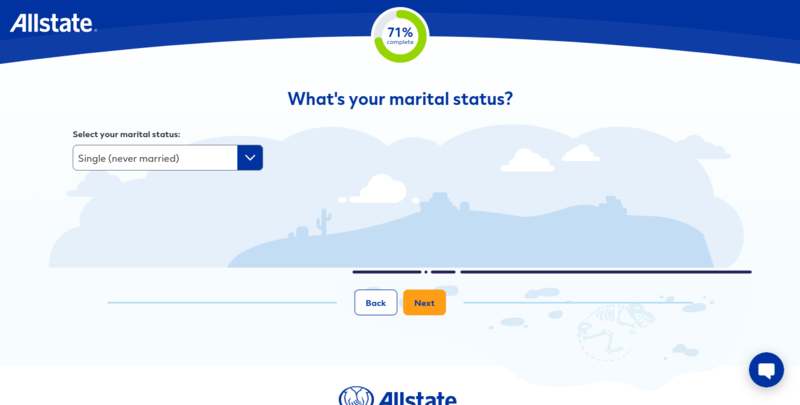 Allstate Get a Quote Marital Status