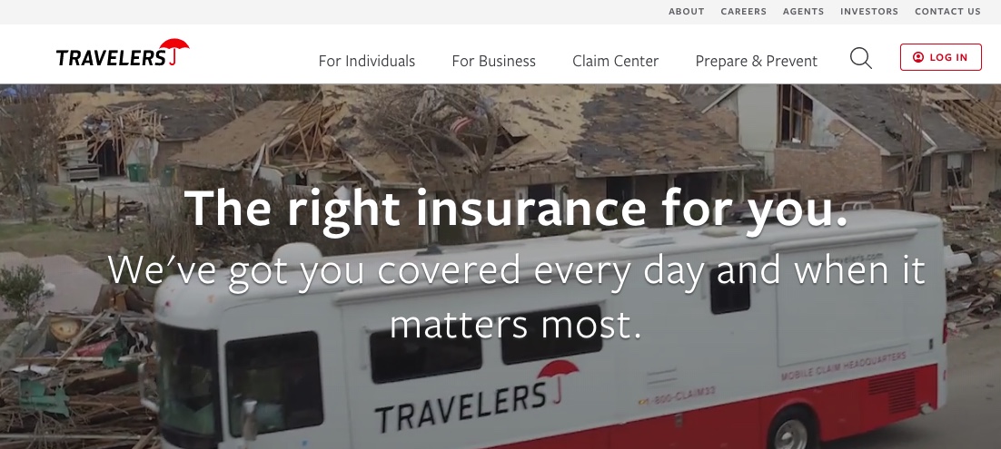 Travelers insurance auto insurance home page